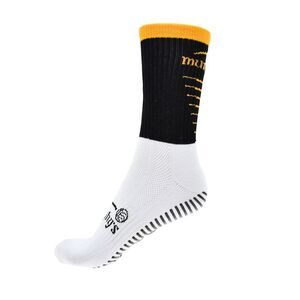 Murphys Unisex Adult Pro Mid GAA Socks / Black/Amber